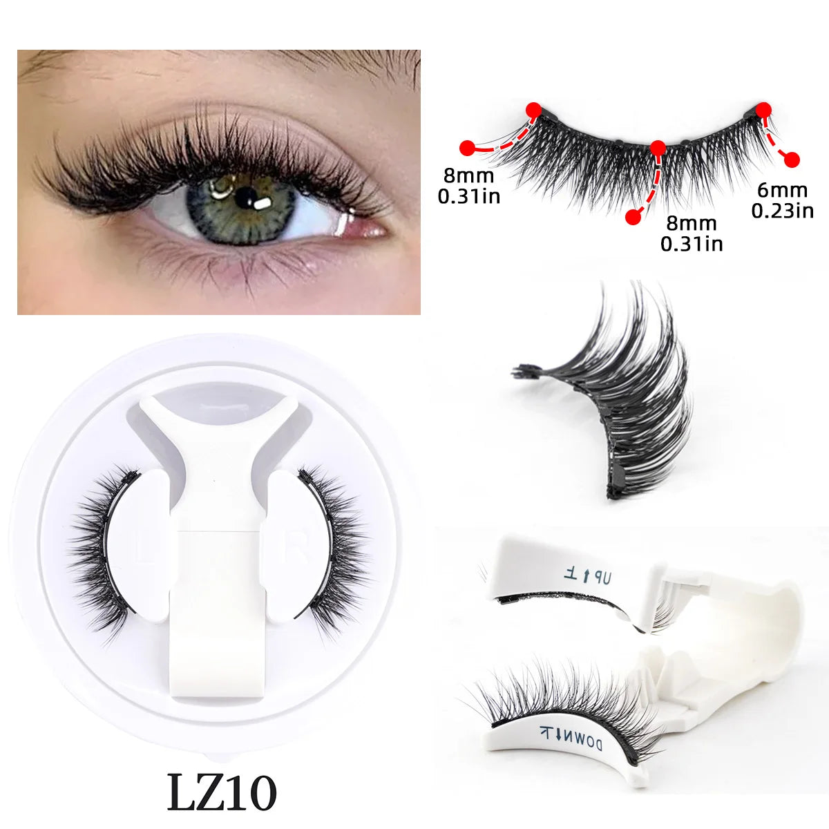 Lashé® Magnetic Eyelashes Set