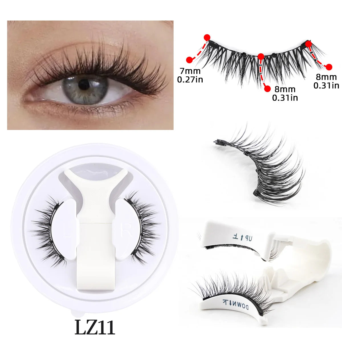 Lashé® Magnetic Eyelashes Set