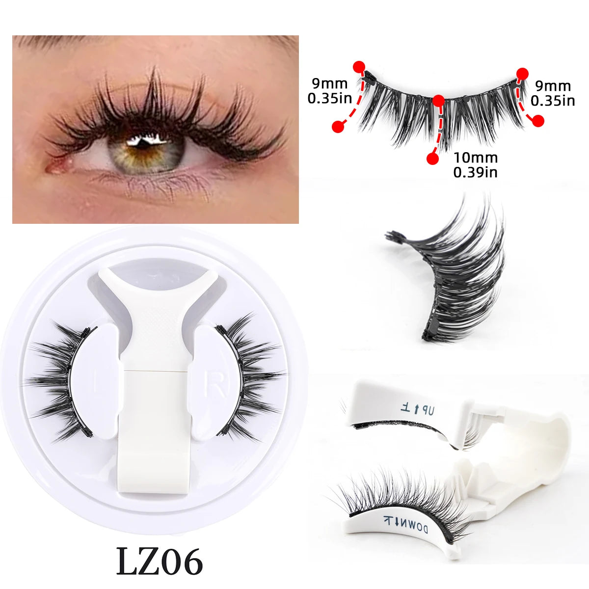 Lashé® Magnetic Eyelashes Set
