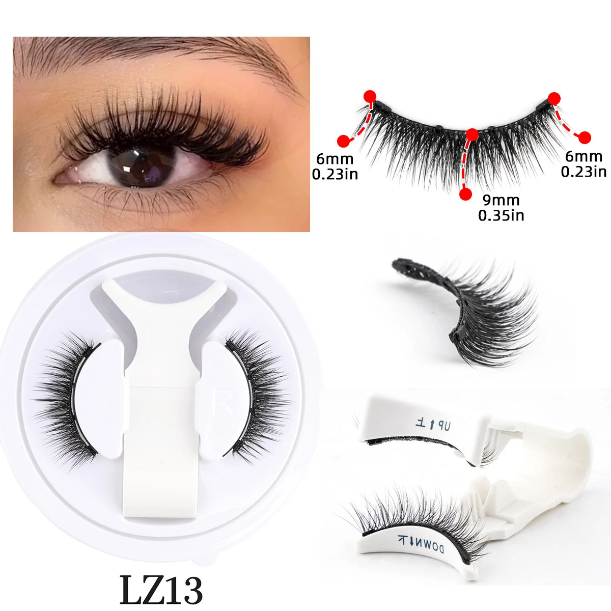 Lashé® Magnetic Eyelashes Set